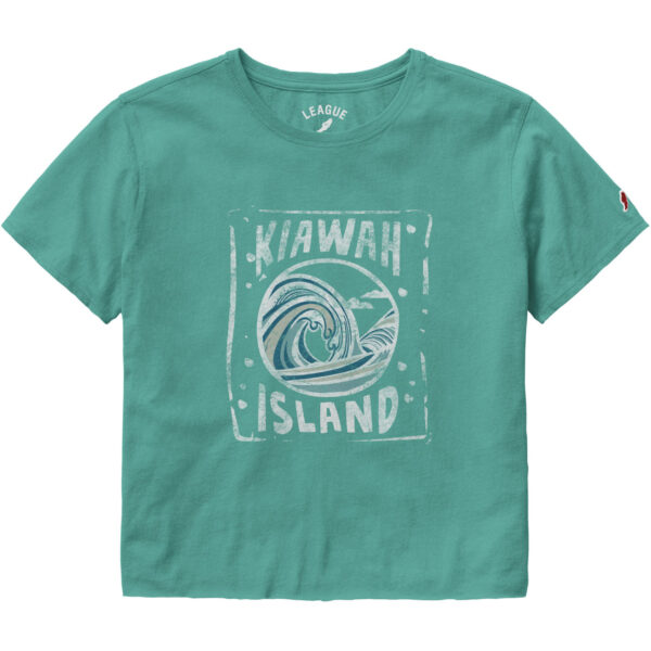 Legacy Women's Clothesline Crop Wave Tee