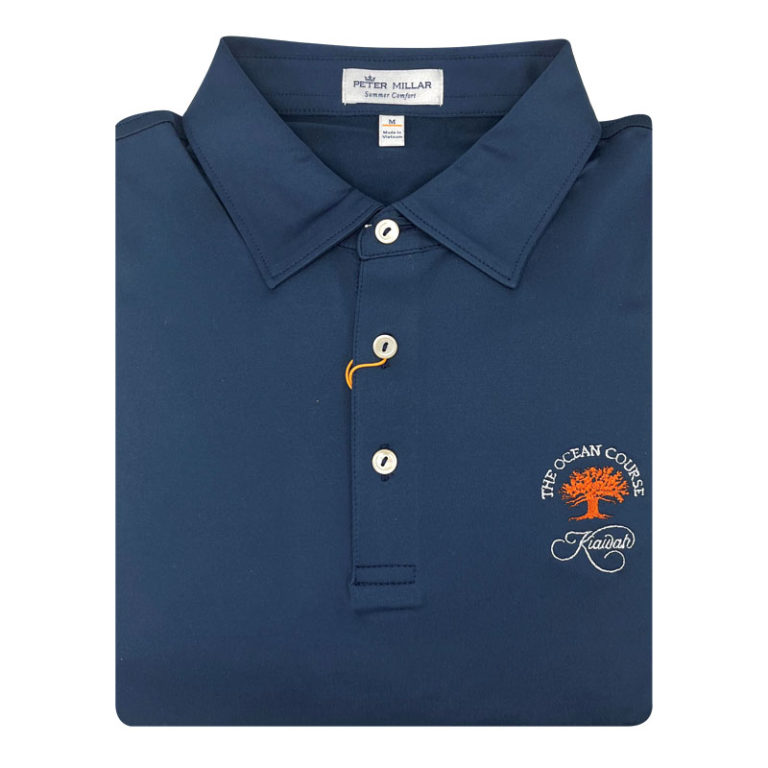 Peter Millar Solid Ocean Course Performance Polo - Kiawah Island Golf ...