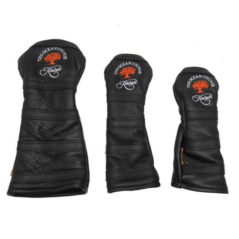 Black Leather Headcovers Kiawah Island Golf Resort Shop