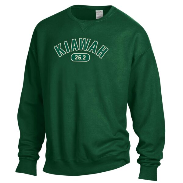 Comfort Wash Marathon Dark Green Crew