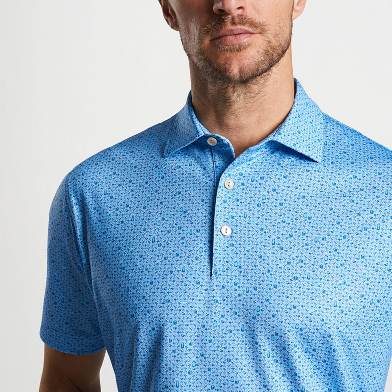 Peter Millar Whiskey Sour Performance Polo - Kiawah Island Golf Resort Shop