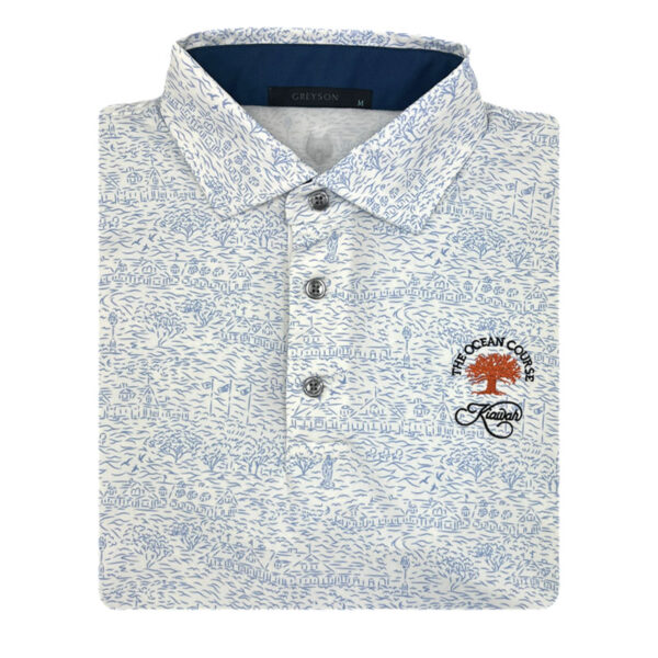 Greyson Custom Ocean Course Performance Polo