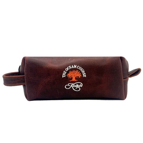 Leather Ocean Course Dopp Kitt