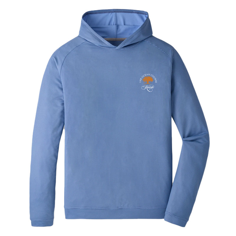 Peter Millar Pine Houndstooth Performance Hoodie