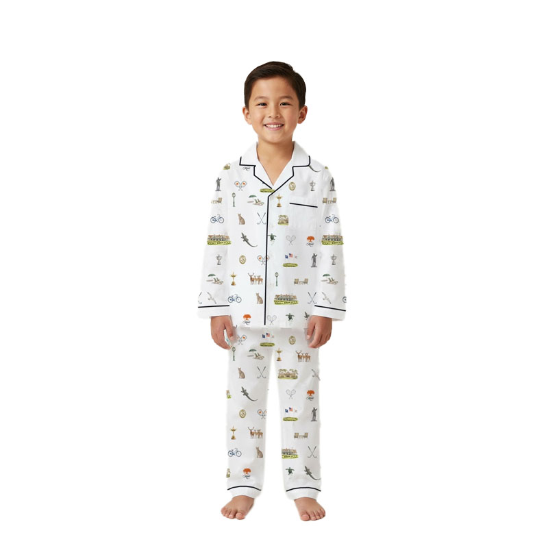 Kid's Unisex Kiawah Long Sleeve Lounge Set